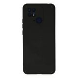 Xiaomi Redmi 10C Kılıf Nano içi Kadife Silikon - Siyah-(5796)