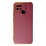Xiaomi Redmi 10C Kılıf Volet Silikon - Kırmızı-(5796)