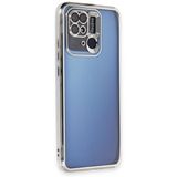 Xiaomi Redmi 10c / Poco C40 Kılıf Hole Lazer Silikon Kapak