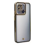 Xiaomi Redmi 10C Uyumlu Kılıf Liva Lens Silikon - Siyah