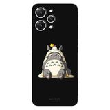 Xiaomi Redmi 12 İle Uyumlu Siyah Forest Giant Desenli Silikon Kılıf