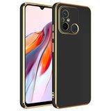 Xiaomi Redmi 12C Kılıf Bark Silikon Kapak Siyah