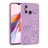 Xiaomi Redmi 12C Kılıf Kabartma Figürlü Parlak Toys Silikon Kapak
