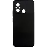 Xiaomi Redmi 12C Kılıf Klfs Biye Silikon-Siyah