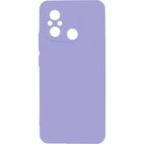 Xiaomi Redmi 12C Kılıf Mnc Biye Silikon-Lila