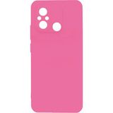 Xiaomi Redmi 12C Kılıf Mnc Biye Silikon-Pembe