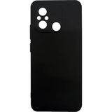 Xiaomi Redmi 12C Kılıf Mnc Biye Silikon-Siyah