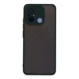 Xiaomi Redmi 12C Kılıf Montreal Silikon Kapak - Yeşil-(5796)