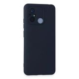 Xiaomi Redmi 12C Kılıf Nano Içi Kadife Silikon - LACIVERT-(5796)