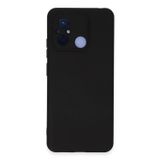 Xiaomi Redmi 12C Kılıf Nano Içi Kadife Silikon - SIYAH-(5796)