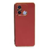 Xiaomi Redmi 12C Kılıf Volet Silikon - Kırmızı-(5796)