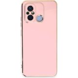 Xiaomi Redmi 12C Kılıf Volet Silikon - Pembe