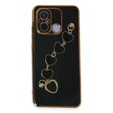 Xiaomi Redmi 12C Uyumlu Kılıf Esila Silikon - Siyah