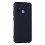 Xiaomi Redmi 12C Uyumlu Kılıf Nano İçi Kadife Silikon - Lacivert