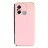 Xiaomi Redmi 12C Uyumlu Kılıf Volet Silikon - Pembe