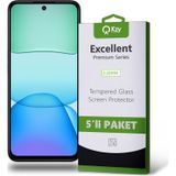 Xiaomi Redmi 13 İle Uyumlu Temperli Ekran Koruyucu Kırılmaz Cam Ekonomik 5'li Paket