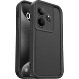 Xiaomi Redmi 13 Kılıf Kamera Korumalı Yumuşak Dokulu Darbe Emici Siyah Silikon Kapak