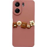 Xiaomi Redmi 13c Kılıf 3d M Bear Kamera Korumalı Silikon Kapak