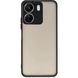 Xiaomi Redmi 13C Kılıf Montreal Silikon Kapak - Siyah