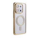 Xiaomi Redmi 15c 4g Joke Simli Magneticsafe Kılıf - Gold