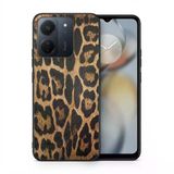 Xiaomi Redmi 15C Uyumlu Kılıf Leopar Desenli Kapak Hlt-Leopar