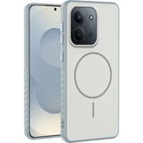 Xiaomi Redmi 15C Uyumlu Kılıf Zebana Mono M-Safe Silikon Kılıf Gri