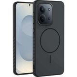 Xiaomi Redmi 15C Uyumlu Kılıf Zebana Mono M-Safe Silikon Kılıf Siyah