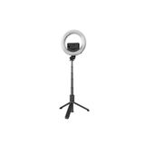 Xiaomi Redmi 4a ile Uyumlu Bluetooth Selfie Işığı, Uzaktan Kumandalı Tripod, 3 Renk LED Aydınlatma