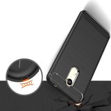 Xiaomi Redmi 5 Plus Kilif Antisok Karbon Silikon Kapak + Nano Cam