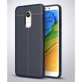Xiaomi Redmi 5 Plus Kılıf Focus Derili Kamera Korumalı Silikon Kılıf