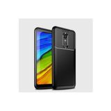 Xiaomi Redmi 5 Plus Kılıf Negro Karbon Görünümlü Silikon Kapak + Ekran Koruma 5473