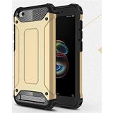 Xiaomi Redmi 5A ile uyumlu Çİft Katman Koruyucu Crash Military Tank Kılıf - Gold