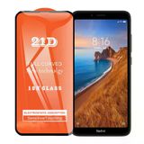 Xiaomi Redmi 7A Ekran Koruyucu 21D Tam Kaplayan Kavisli