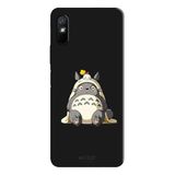 Xiaomi Redmi 9A İle Uyumlu Siyah Forest Giant Desenli Silikon Kılıf