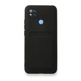Xiaomi Redmi 9C Kelvin Kartvizitli Silikon - Siyah Kılıf