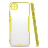 Xiaomi Redmi 9C Platin Silikon - Sarı Kılıf
