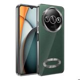 Xiaomi Redmi A3 4G 2024 Kılıf Köşeleri Renkli Şeffaf Kamera Korumalı Silikon Luxury Kapak
