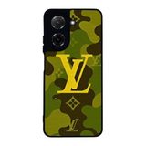 Xiaomi Redmi A5 ile Uyumlu LouisVuitton Desenli Siyah Kılıf, Yumuşak Silikon, Koruyucu, Şok Emici Kapak