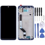 Xiaomi Redmi ile Uyumlu Note 7 Lcd Ekran Dokunmatik Full Çıtalı Mavi