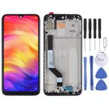Xiaomi Redmi ile Uyumlu Note 7 Lcd Ekran Dokunmatik Full Çıtalı Siyah