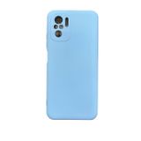 Xiaomi Redmi Note 10S Kılıf Nano Içi Kadife Silikon Bebe Mavi SE1630
