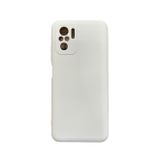 Xiaomi Redmi Note 10S Kılıf Nano Içi Kadife Silikon Krem SE1634