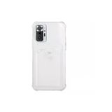 Xiaomi Redmi Note 10S Transparent Kartlıklı Antişok Kılıf Şeffaf