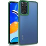 Xiaomi Redmi Note 11 Global Kılıf Kamera Çıkıntılı Arkası Şeffaf Köşeleri Parlak Renkli Işlemeli Kapak Flora