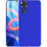 Xiaomi Redmi Note 11 Global Kılıf Mnc Premier Silikon Kapak-Saks Mavi