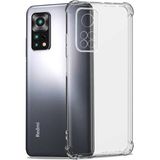 Xiaomi Redmi Note 11 Köşeli Şeffaf Anti Shock Silikon Kılıf - 102