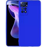 Xiaomi Redmi Note 11 Pro 5G Kılıf Mnc Premier Silikon Kapak-Saks Mavi