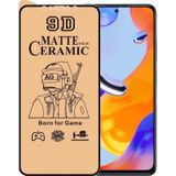 Xiaomi Redmi Note 11 Pro Ekran Koruyucu 9d Mat Seramik Nano Kırılmaz Cam