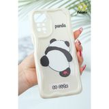 Xiaomi Redmi Note 11 Pro/12 Pro 4g Uyumlu Kılıf Tasarımlı Desenli Kamera Korumalı Panda Beyaz Püsküllü Kap - Redmi Note 11 Pro 4G - Cici Panda