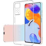 Xiaomi Redmi Note 11 ve 11 S Kılıf Transparent Soft Şeffaf